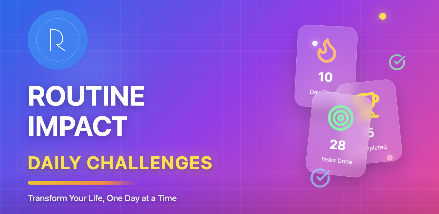 Mobile App | Routine Impact | Routine Impact